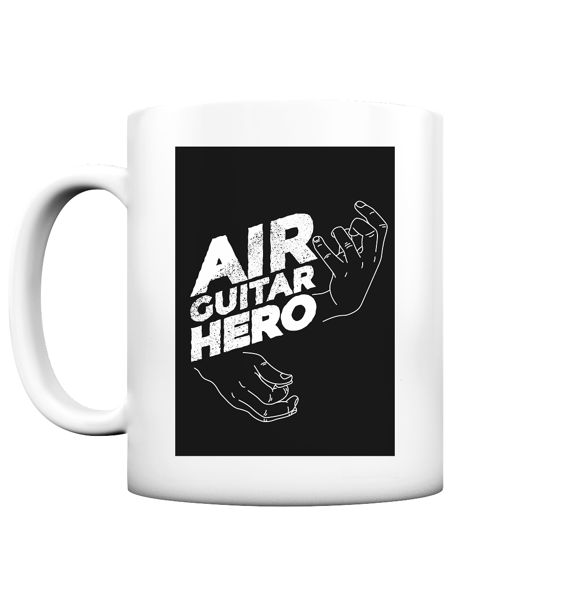 Becher - Air Guitar Hero - Tasse matt