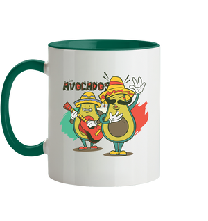 Becher - Los Avocados - Tasse zweifarbig