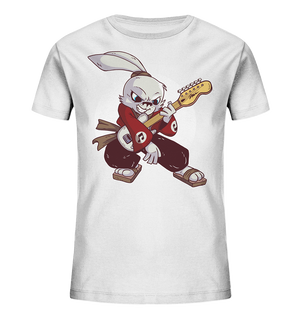 Bild in Slideshow öffnen, T-Shirt - Xiaoling, the Samurai Rabbit - Kids Organic Shirt

