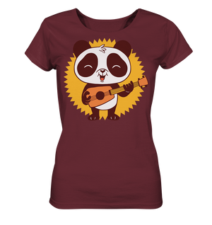 Bild in Slideshow öffnen, T-Shirt - Bimm, der kleine Panda - Ladies Organic Shirt
