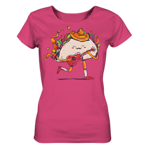 Bild in Slideshow öffnen, T-Shirt - Paco the Taco - Ladies Organic Shirt

