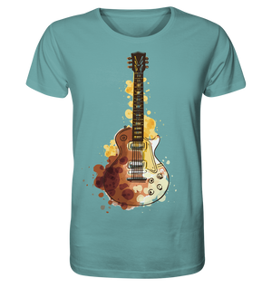 Bild in Slideshow öffnen, T-Shirt - Versenkte Gitarre - Gentlemen Organic Shirt
