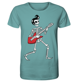 Bild in Slideshow öffnen, T-Shirt - Elvos, the Skeleton - Gentlemen - Organic Shirt
